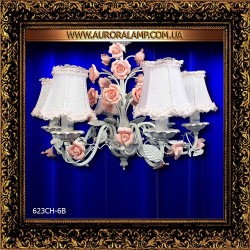 Люстра подвесная 623CH6B. Купить люстры оптом в Одессе.