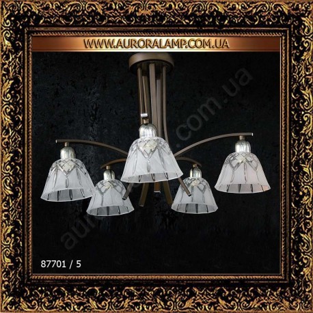 Люстра потолочная 87701/5. Свет люстры освещение оптом Одесса.
